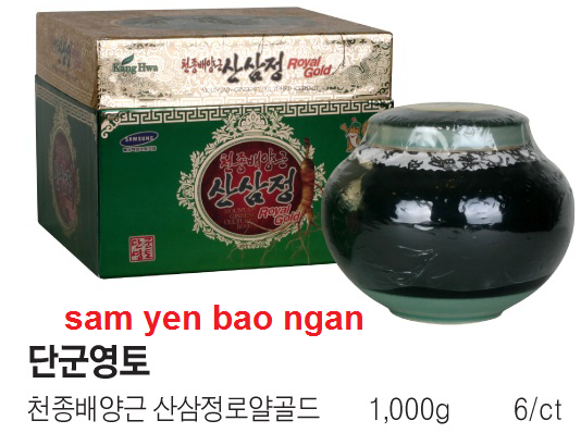 CAO HỒNG SÂM NÚI KANG HWA 1000g